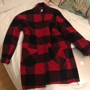 Ellison plaid coat